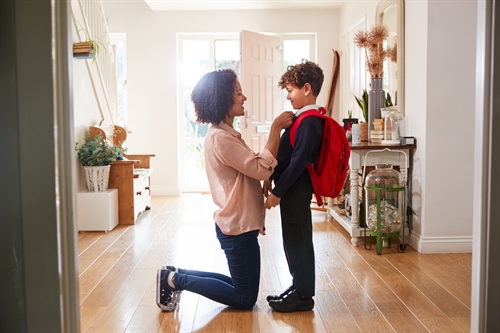 Moving house with your children
