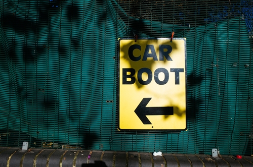How to pack your car for a boot fair